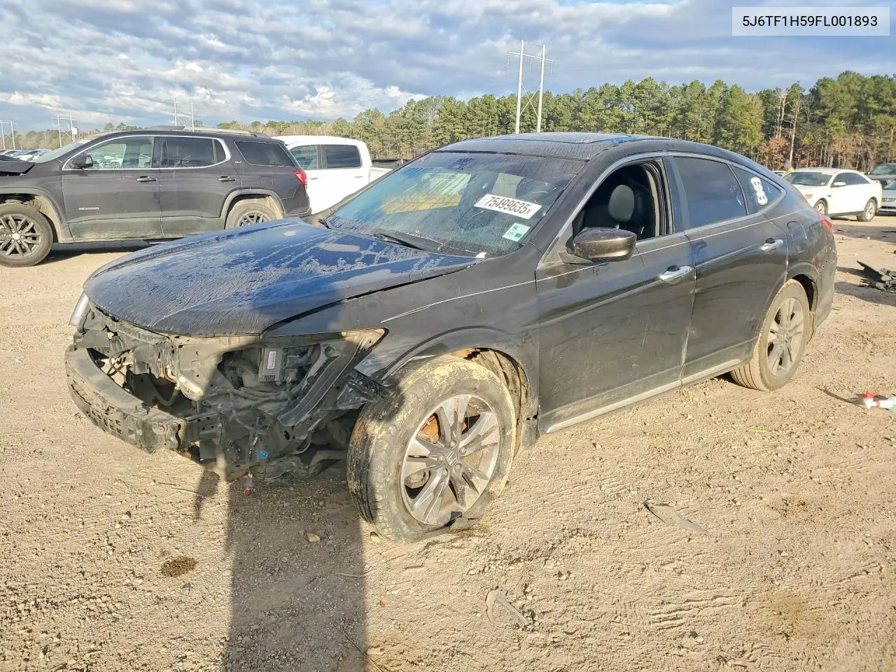 2015 Honda Crosstour Exl VIN: 5J6TF1H59FL001893 Lot: 75499635