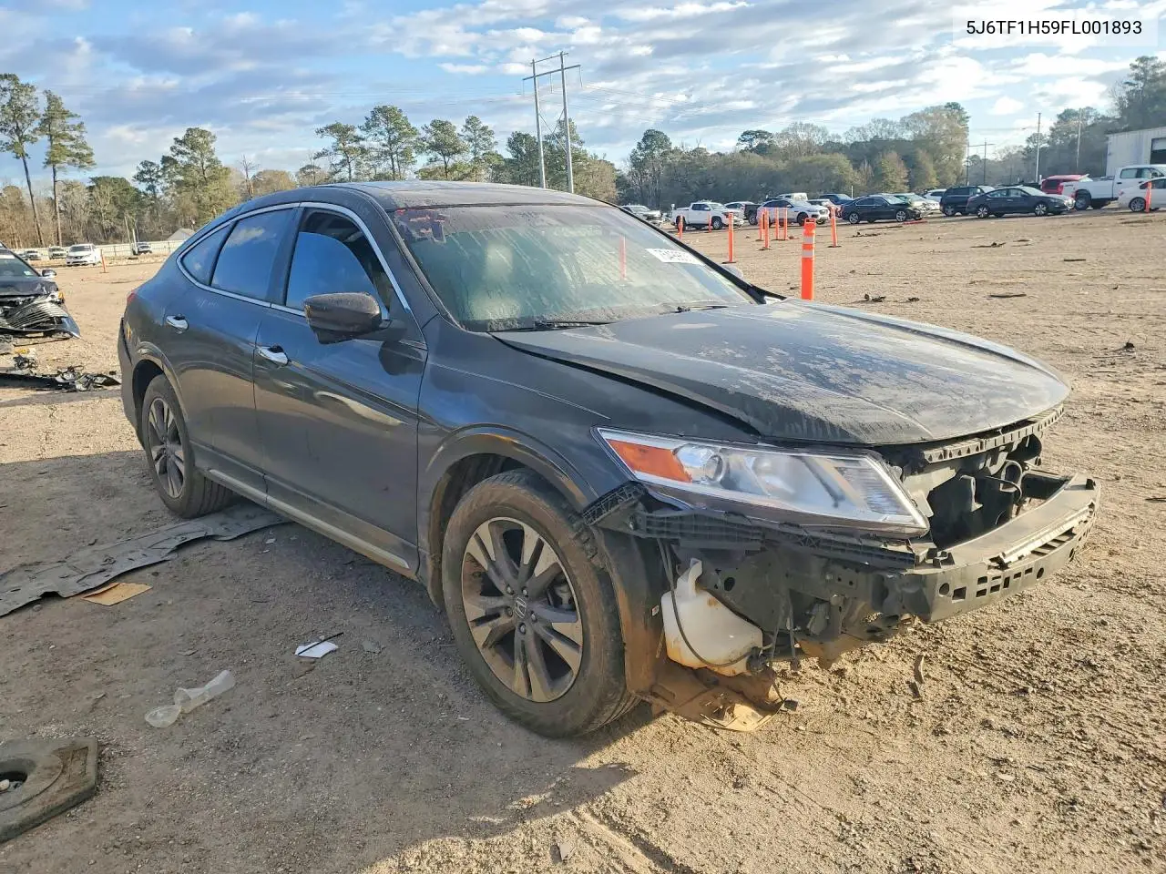 2015 Honda Crosstour Exl VIN: 5J6TF1H59FL001893 Lot: 75499635