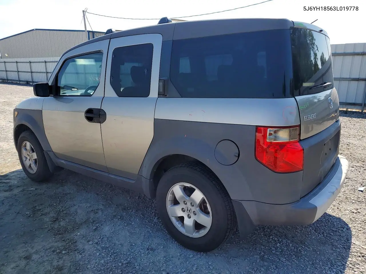 2003 Honda Element Ex VIN: 5J6YH18563L019778 Lot: 57160926