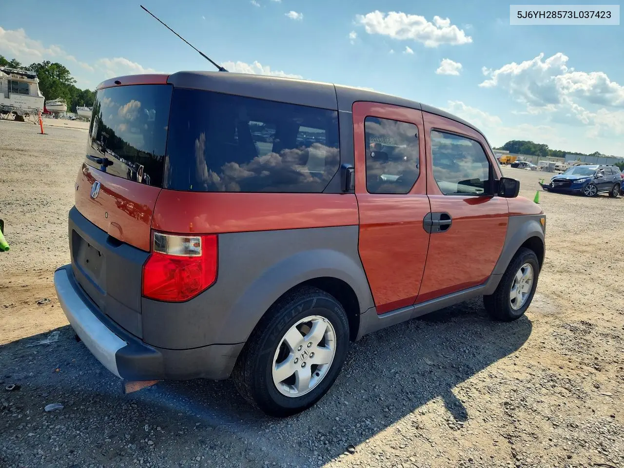 2003 Honda Element Ex VIN: 5J6YH28573L037423 Lot: 57972726