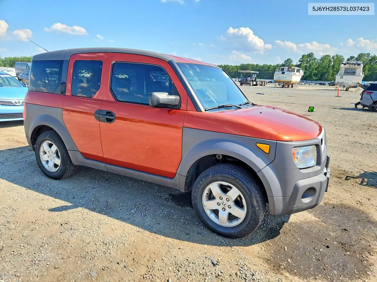 2003 Honda Element Ex VIN: 5J6YH28573L037423 Lot: 57972726