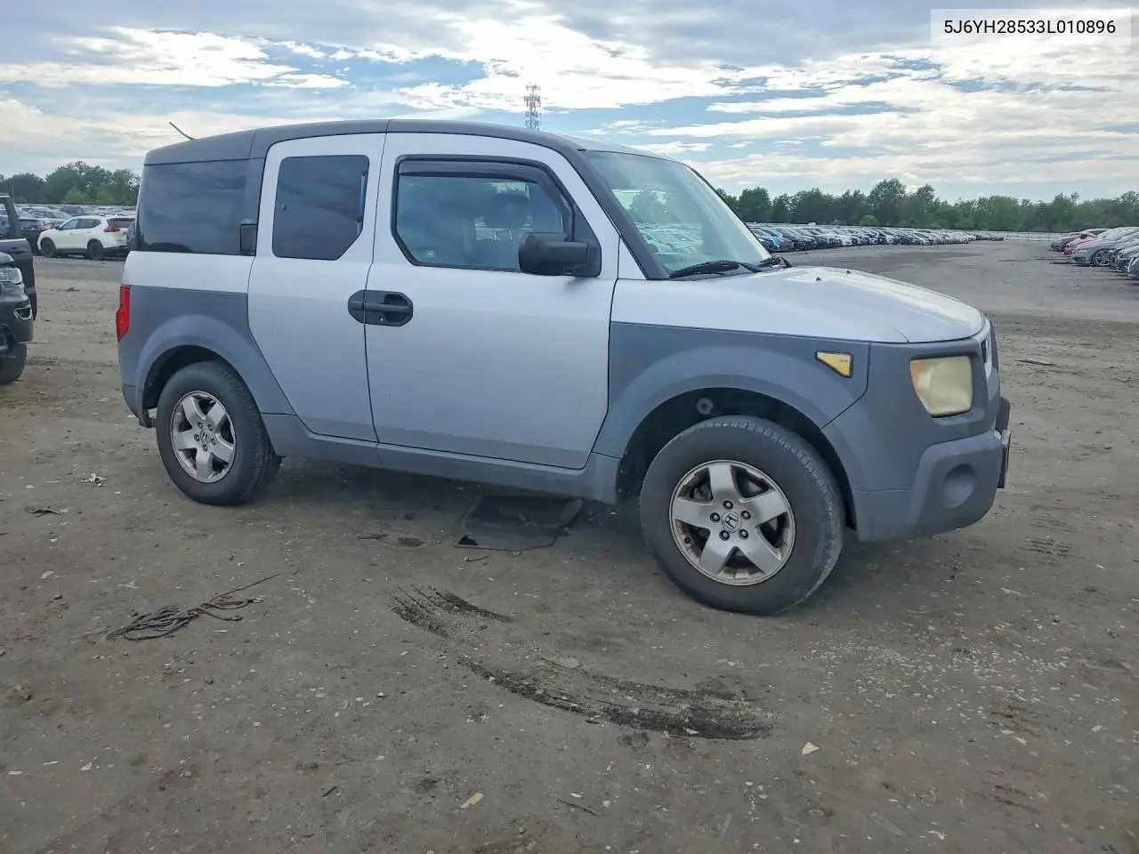 2003 Honda Element Ex VIN: 5J6YH28533L010896 Lot: 58005126