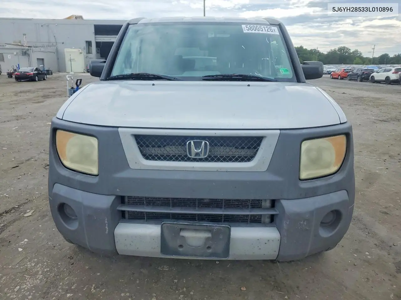 2003 Honda Element Ex VIN: 5J6YH28533L010896 Lot: 58005126