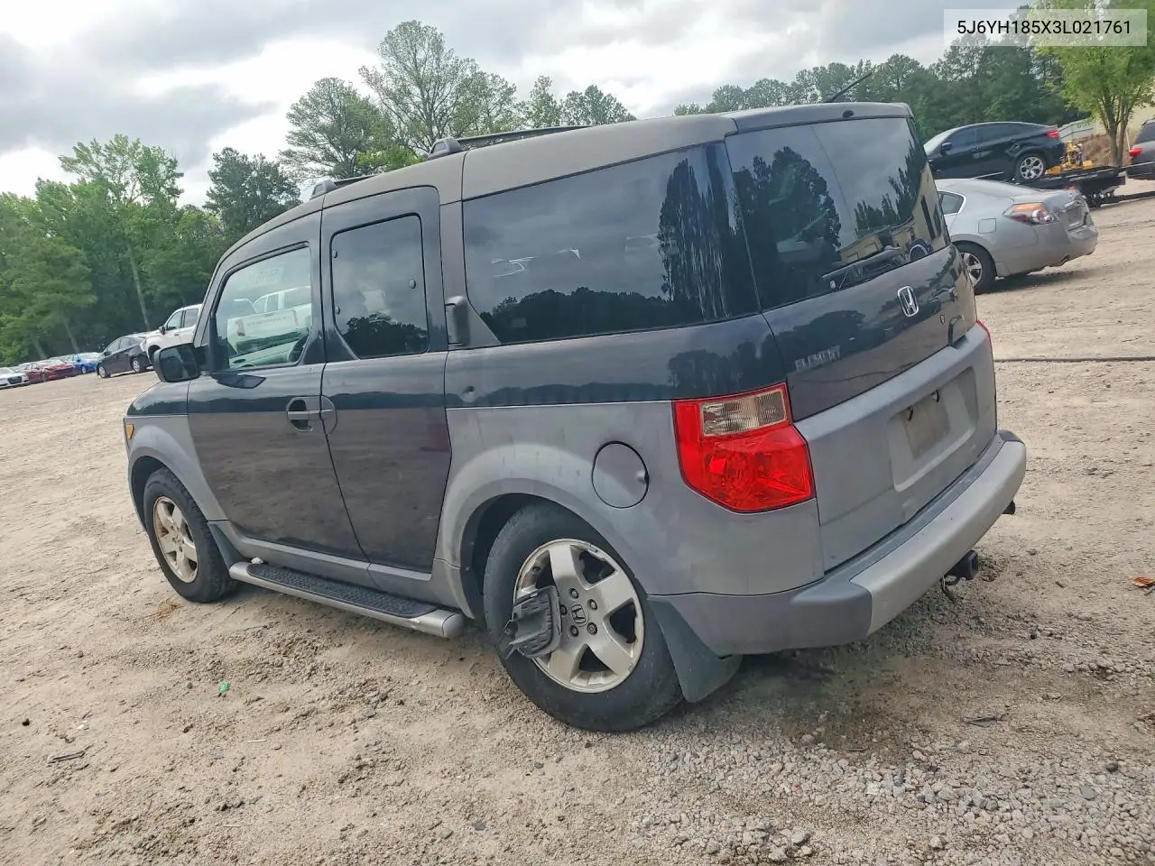 2003 Honda Element Ex VIN: 5J6YH185X3L021761 Lot: 59167046
