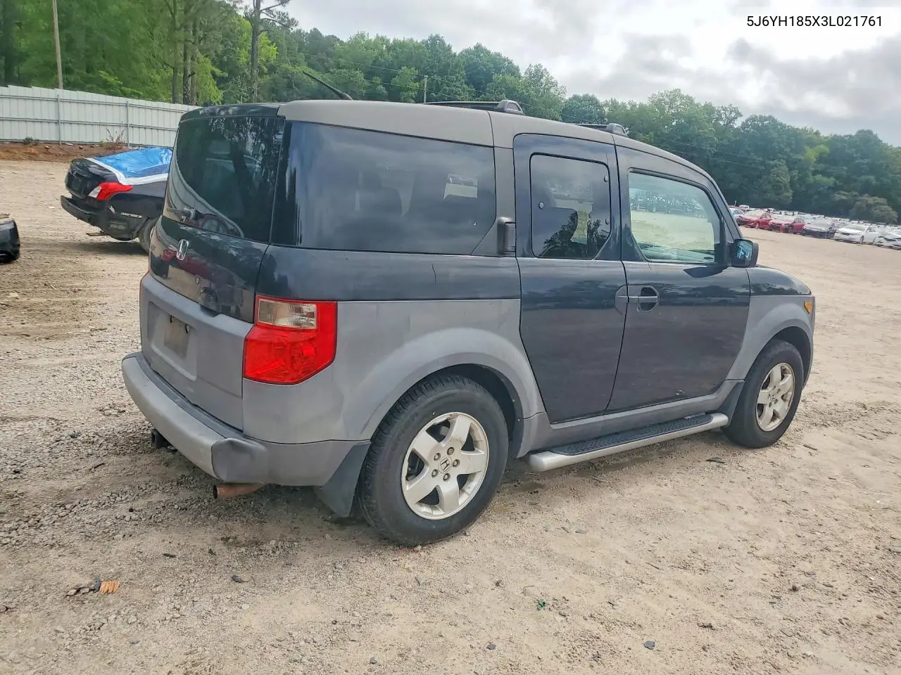 2003 Honda Element Ex VIN: 5J6YH185X3L021761 Lot: 59167046