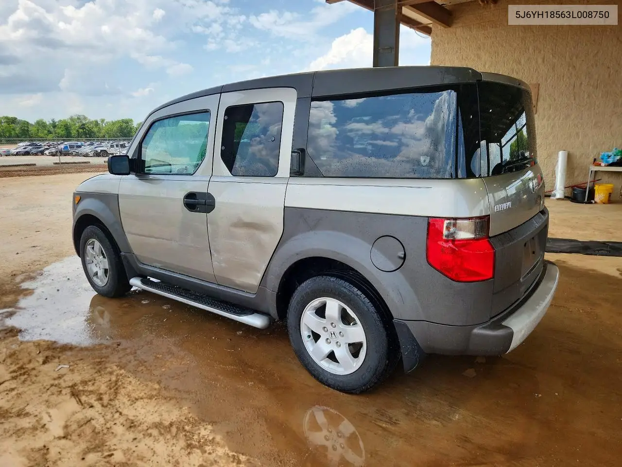 2003 Honda Element Ex VIN: 5J6YH18563L008750 Lot: 59341336