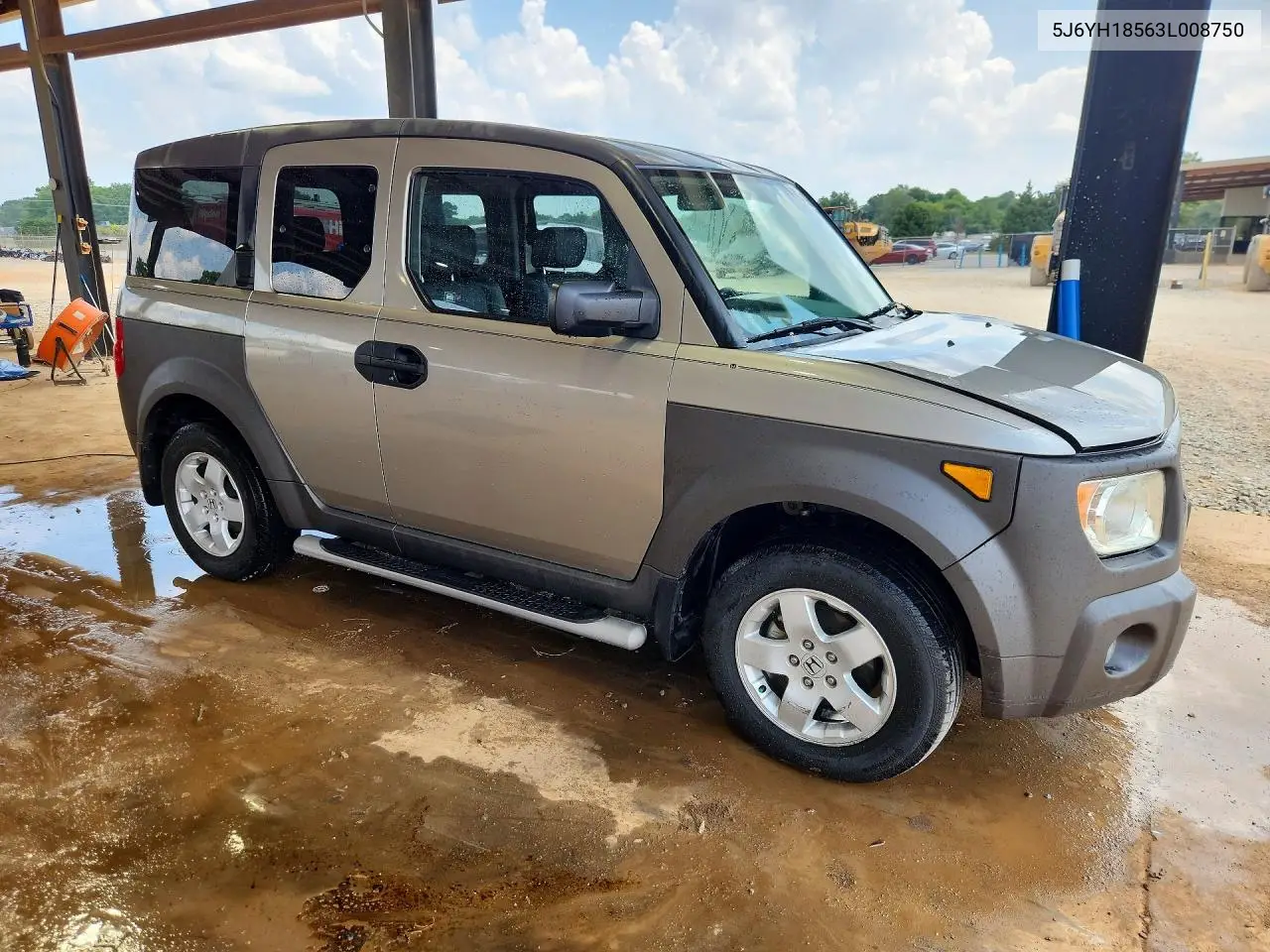 2003 Honda Element Ex VIN: 5J6YH18563L008750 Lot: 59341336