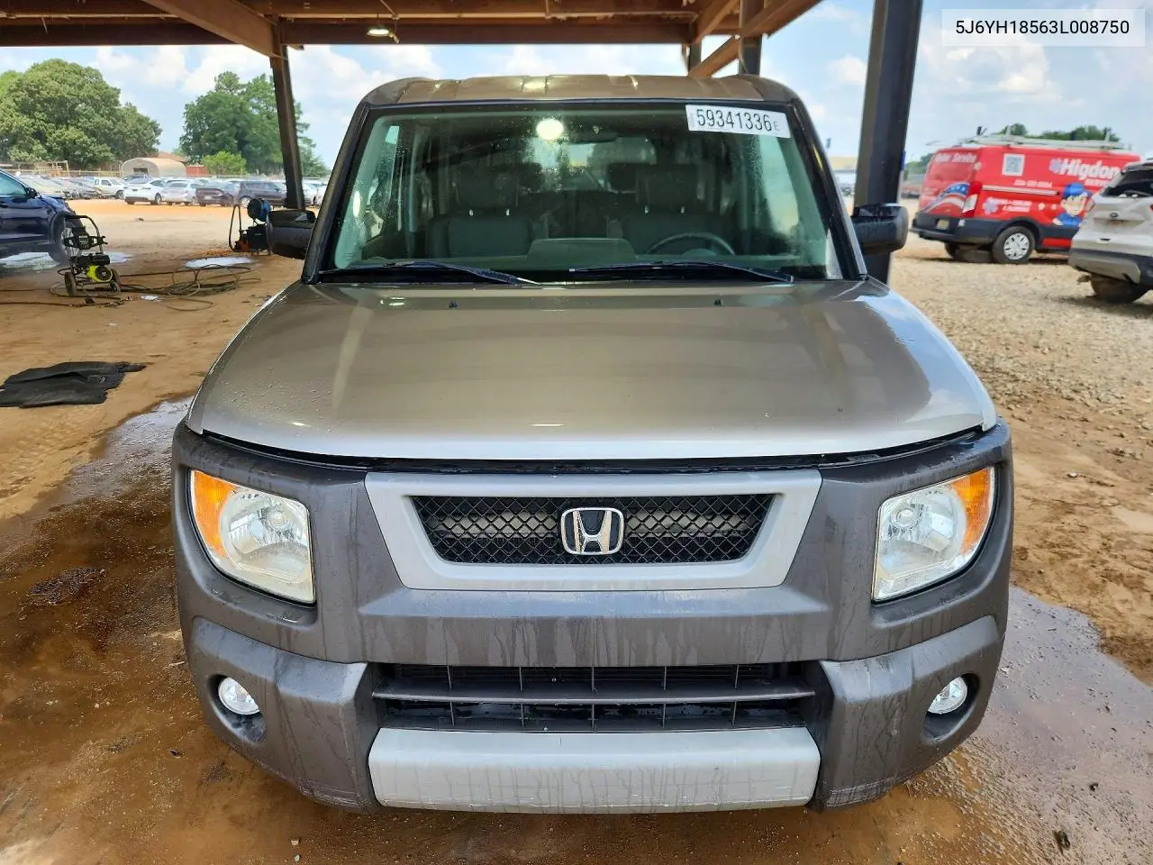 2003 Honda Element Ex VIN: 5J6YH18563L008750 Lot: 59341336