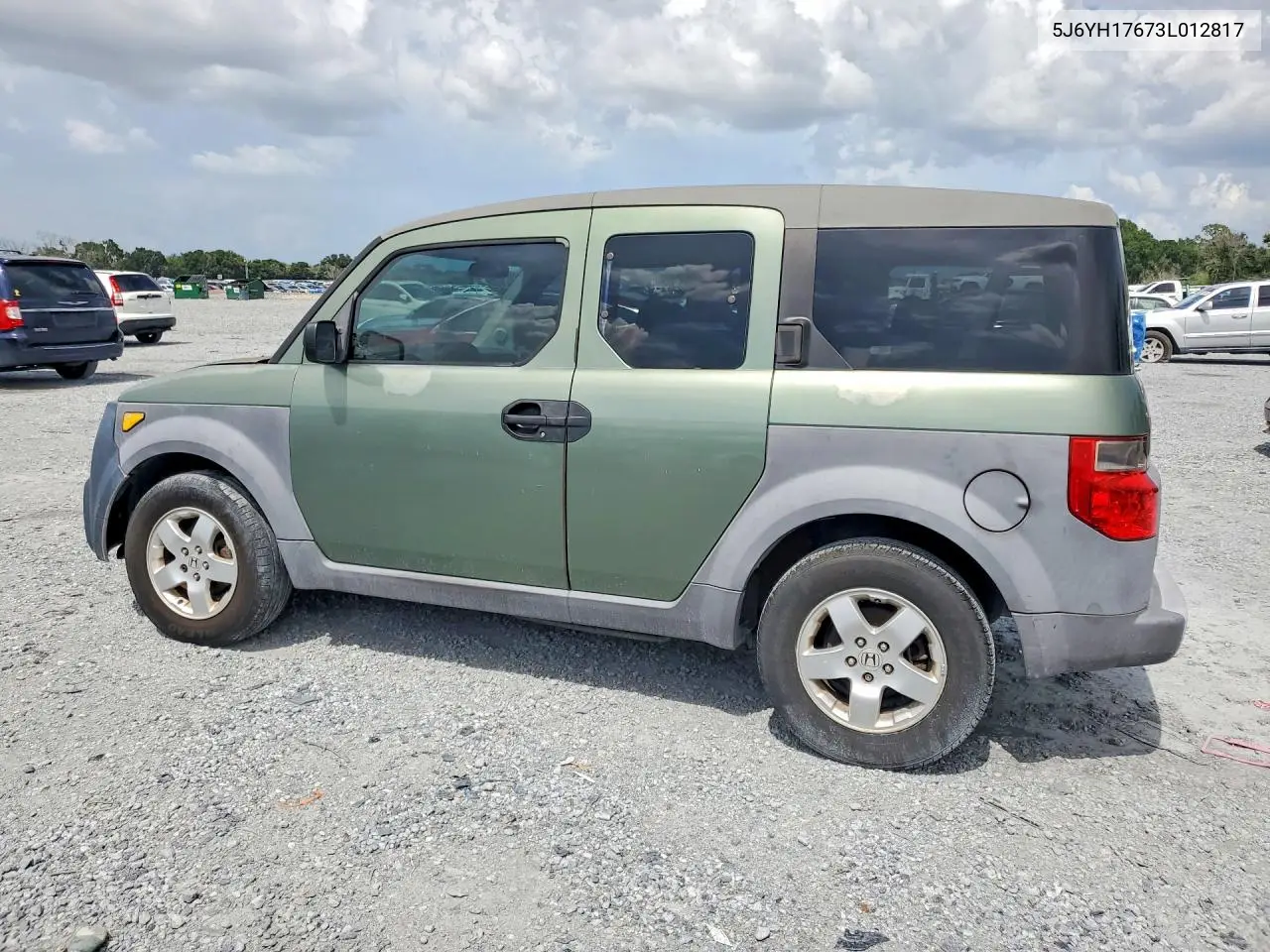 2003 Honda Element Ex VIN: 5J6YH17673L012817 Lot: 59685316