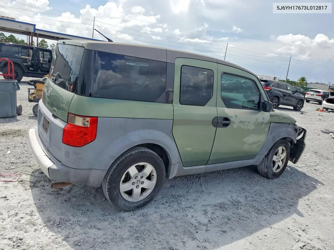 2003 Honda Element Ex VIN: 5J6YH17673L012817 Lot: 59685316
