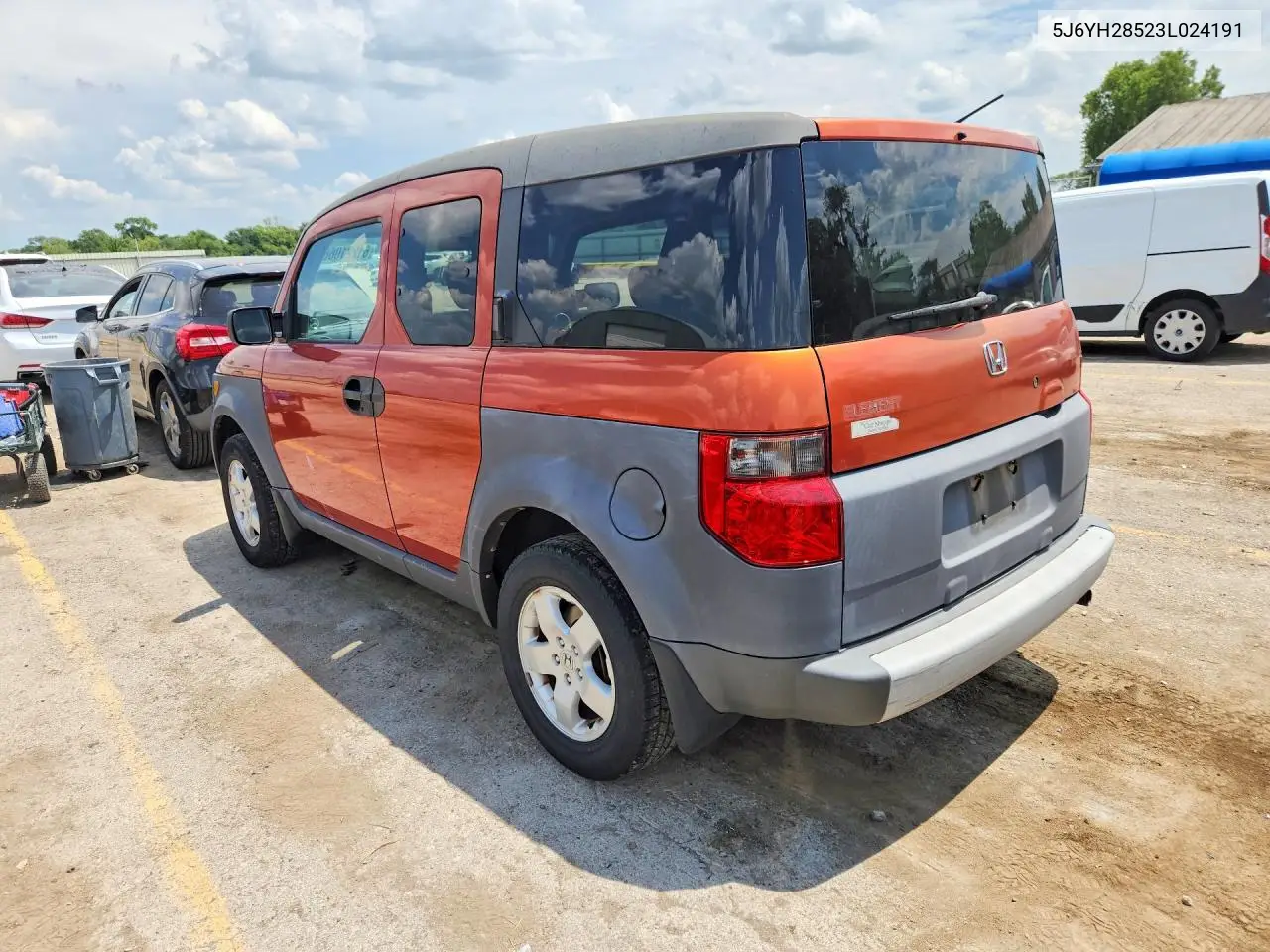 2003 Honda Element Ex VIN: 5J6YH28523L024191 Lot: 61221066