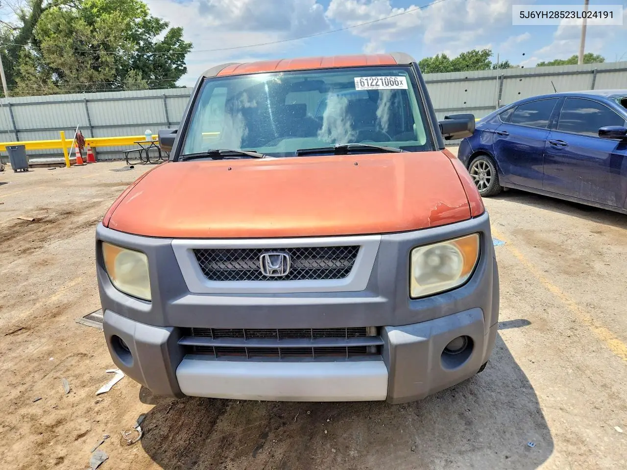 2003 Honda Element Ex VIN: 5J6YH28523L024191 Lot: 61221066