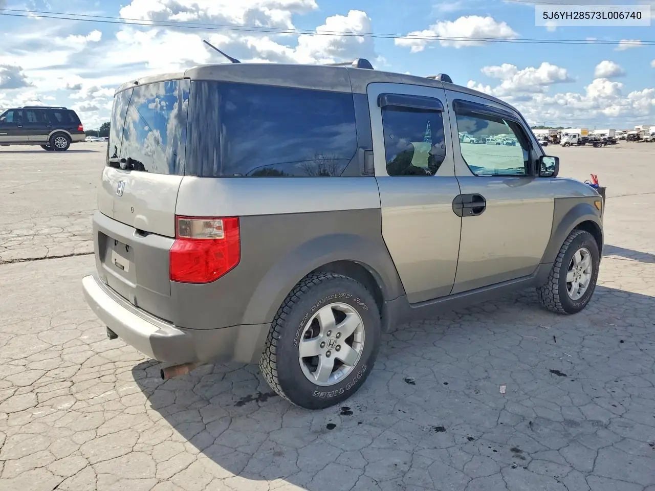 2003 Honda Element Ex VIN: 5J6YH28573L006740 Lot: 61333246