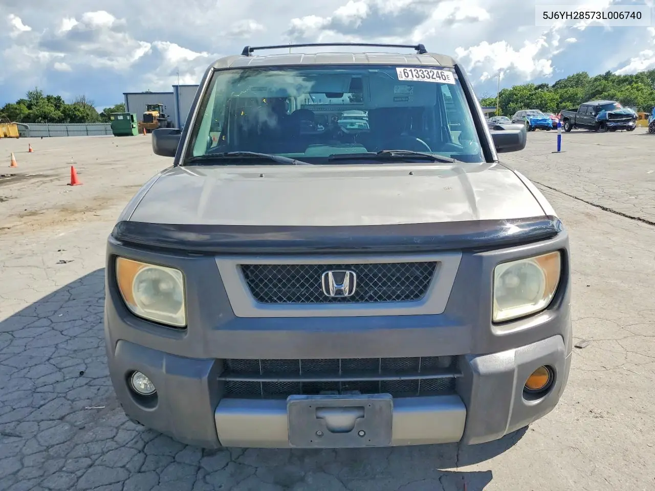 2003 Honda Element Ex VIN: 5J6YH28573L006740 Lot: 61333246
