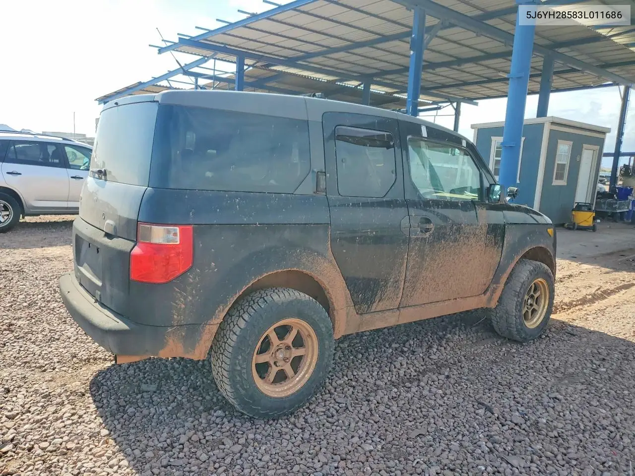 2003 Honda Element Ex VIN: 5J6YH28583L011686 Lot: 61565206