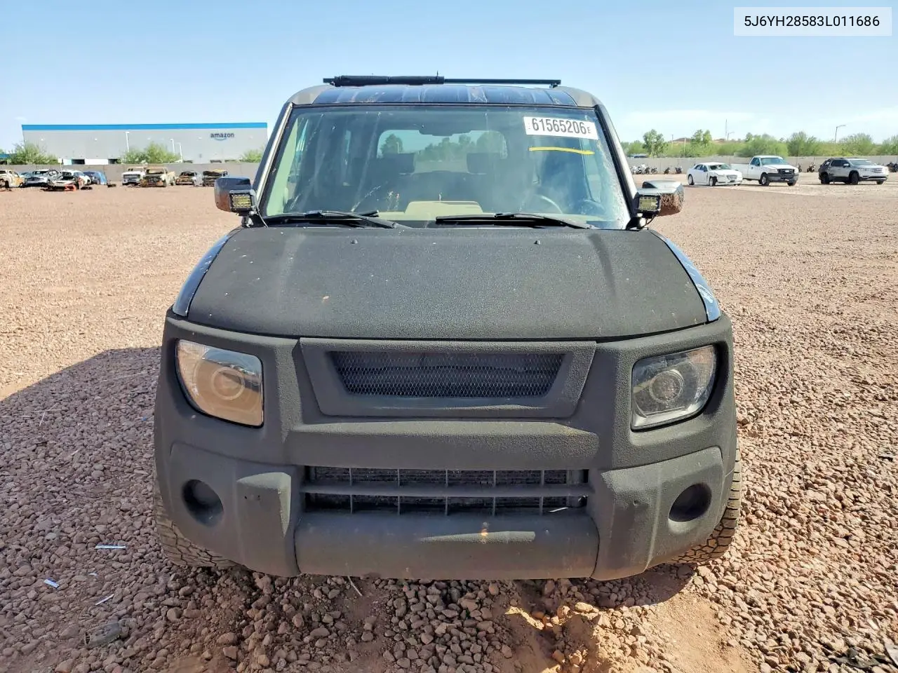 2003 Honda Element Ex VIN: 5J6YH28583L011686 Lot: 61565206