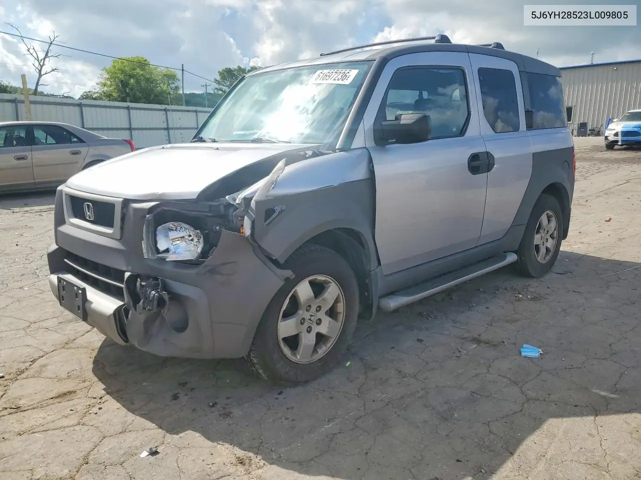 2003 Honda Element Ex VIN: 5J6YH28523L009805 Lot: 61697236