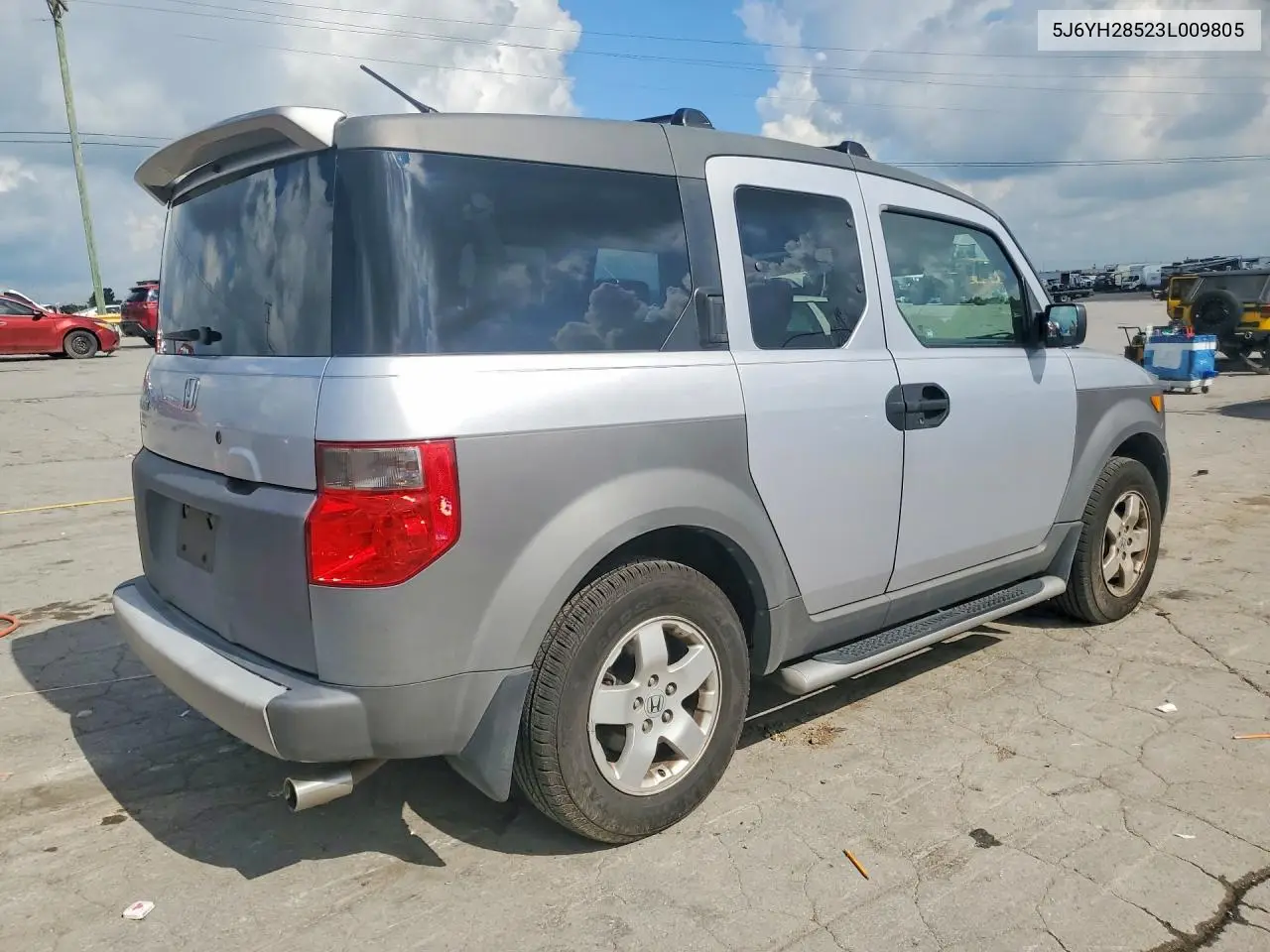 2003 Honda Element Ex VIN: 5J6YH28523L009805 Lot: 61697236
