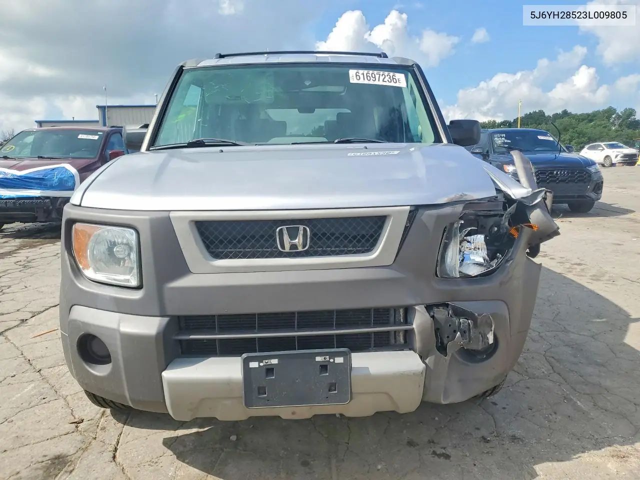 2003 Honda Element Ex VIN: 5J6YH28523L009805 Lot: 61697236