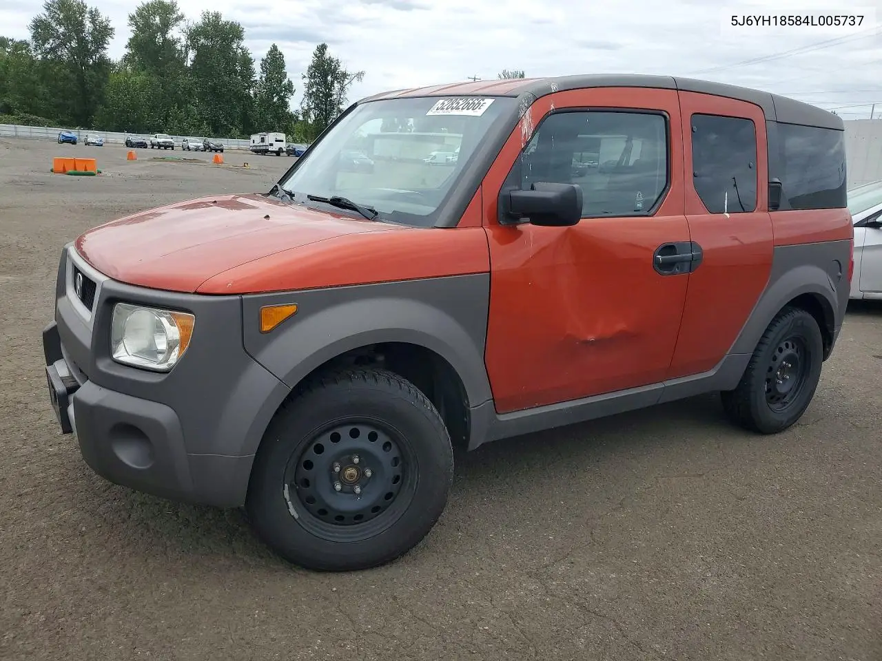 2004 Honda Element Ex VIN: 5J6YH18584L005737 Lot: 52852666
