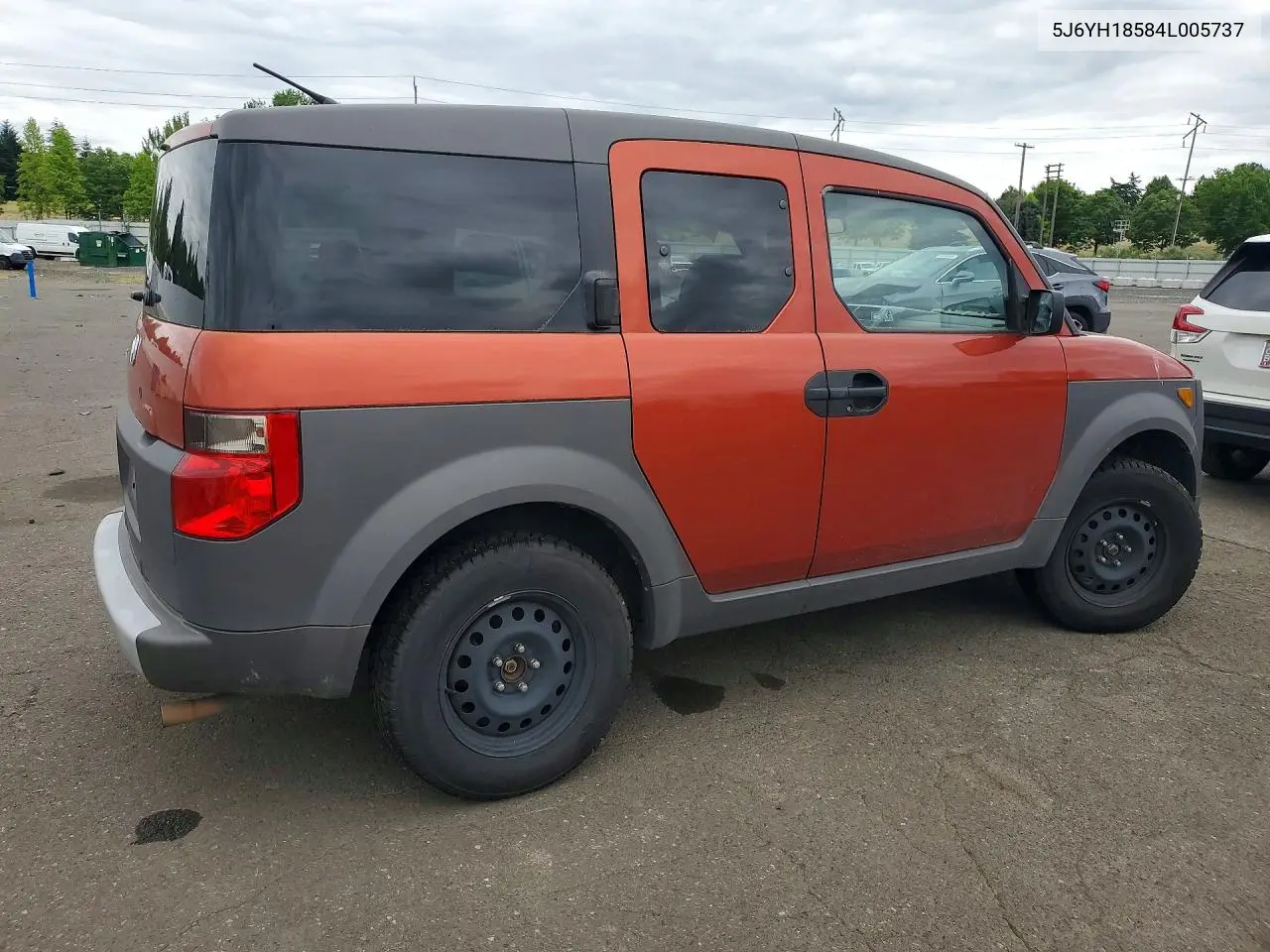 2004 Honda Element Ex VIN: 5J6YH18584L005737 Lot: 52852666