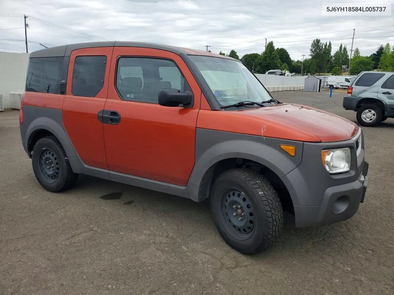 2004 Honda Element Ex VIN: 5J6YH18584L005737 Lot: 52852666