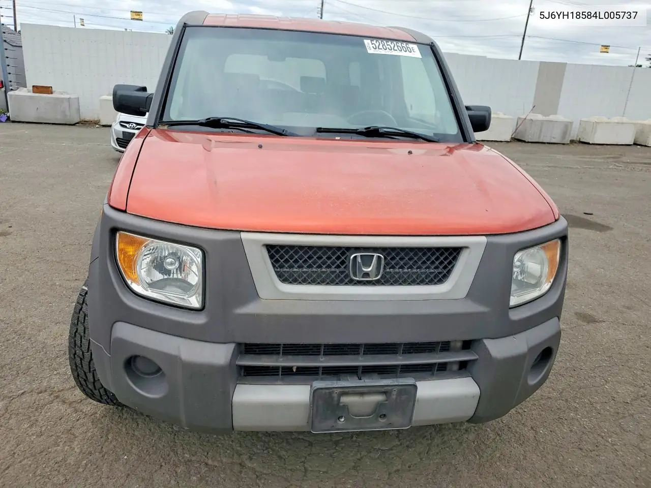 2004 Honda Element Ex VIN: 5J6YH18584L005737 Lot: 52852666