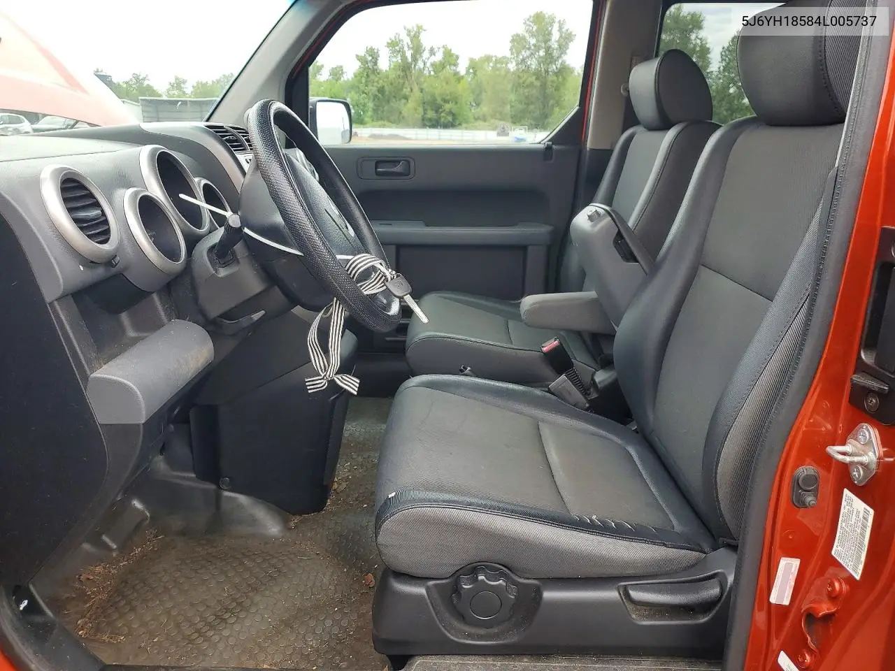2004 Honda Element Ex VIN: 5J6YH18584L005737 Lot: 52852666