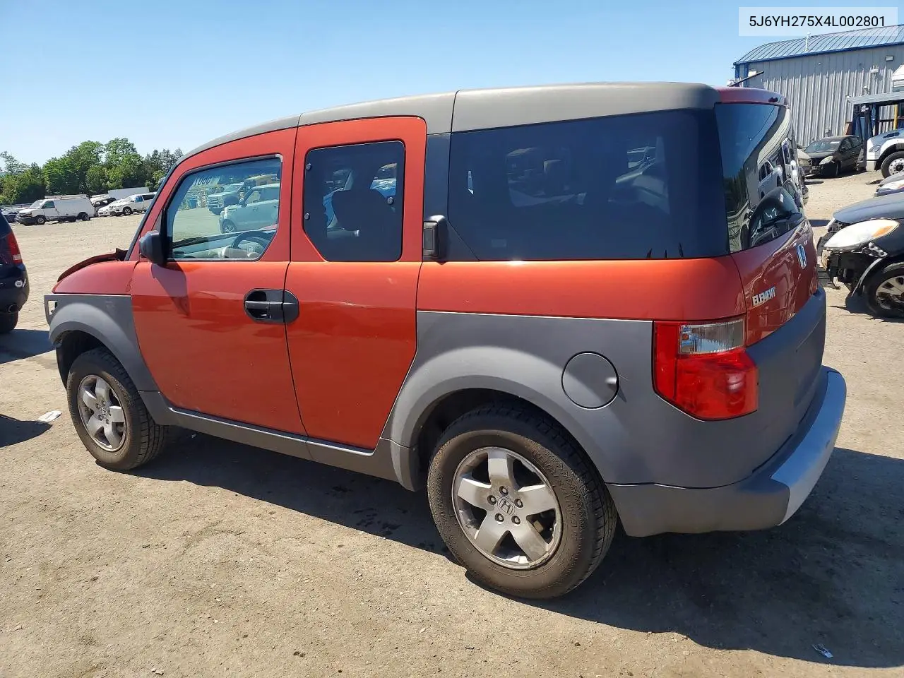 2004 Honda Element Ex VIN: 5J6YH275X4L002801 Lot: 56070296