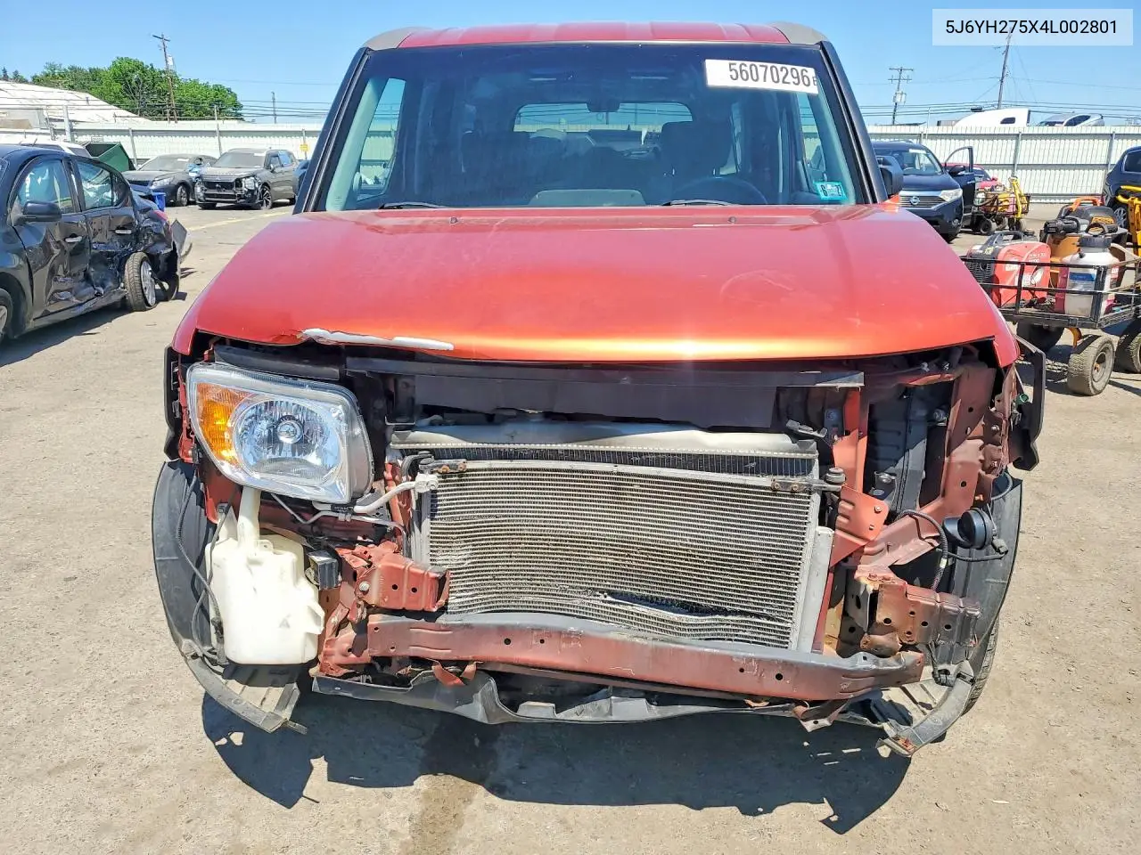 2004 Honda Element Ex VIN: 5J6YH275X4L002801 Lot: 56070296