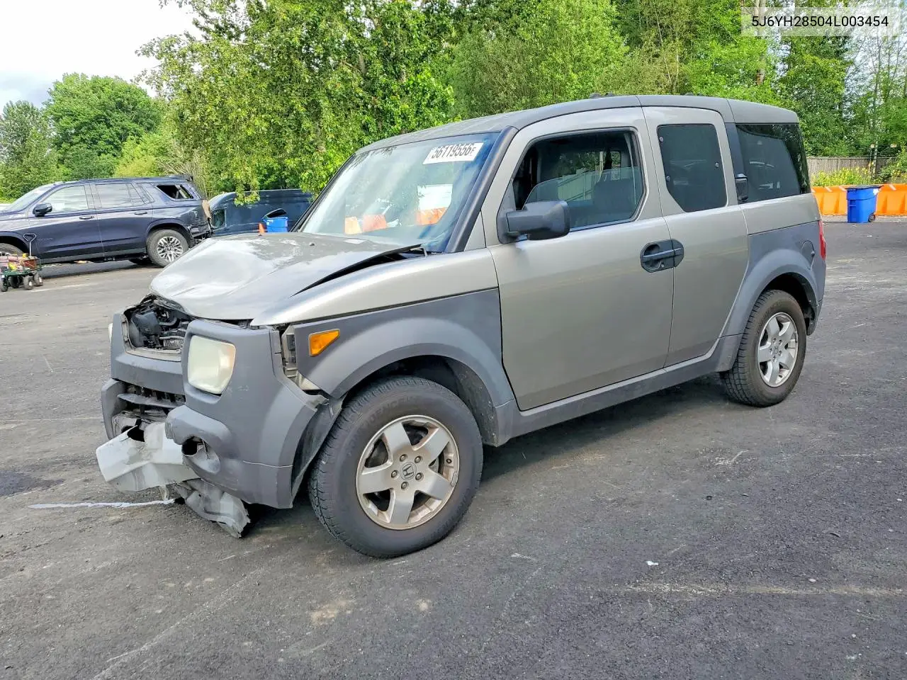 2004 Honda Element Ex VIN: 5J6YH28504L003454 Lot: 56119556