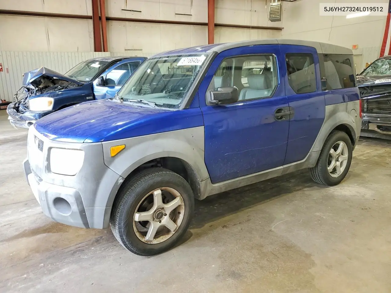 2004 Honda Element Lx VIN: 5J6YH27324L019512 Lot: 57186456