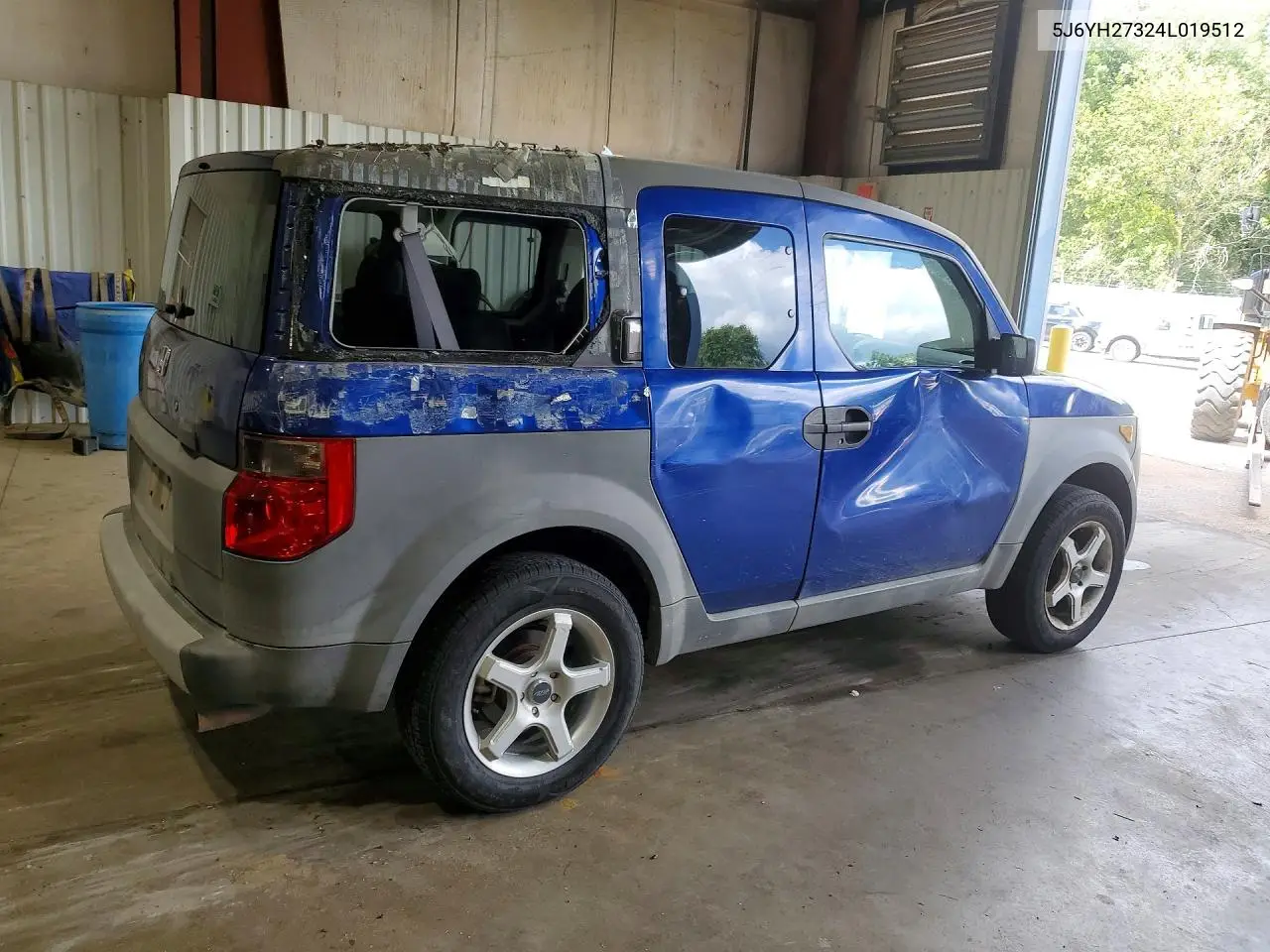 2004 Honda Element Lx VIN: 5J6YH27324L019512 Lot: 57186456