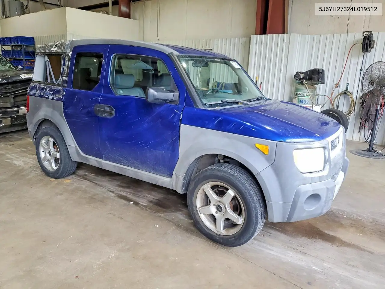 2004 Honda Element Lx VIN: 5J6YH27324L019512 Lot: 57186456