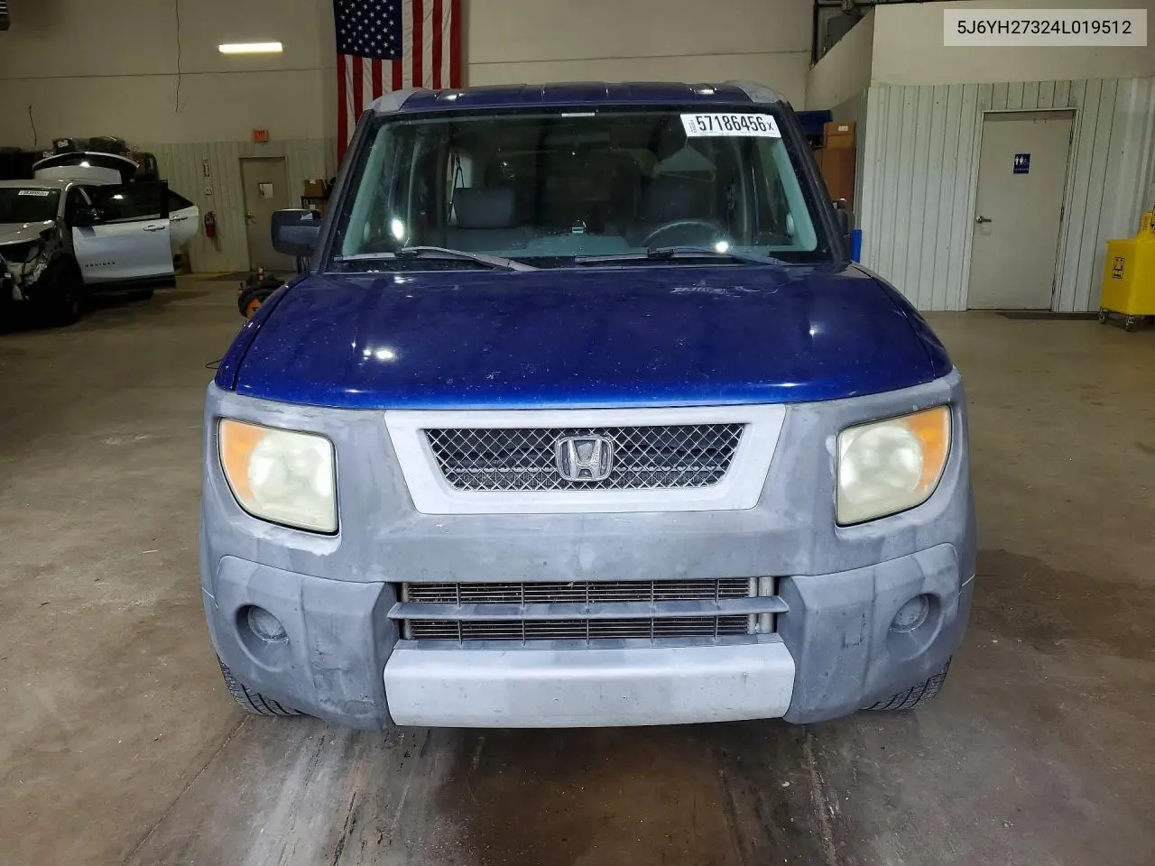 2004 Honda Element Lx VIN: 5J6YH27324L019512 Lot: 57186456