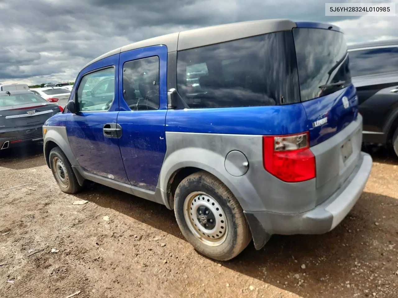 2004 Honda Element Lx VIN: 5J6YH28324L010985 Lot: 57581136