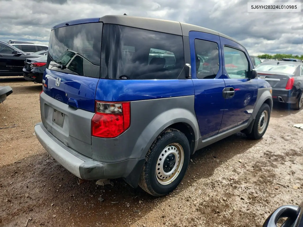 2004 Honda Element Lx VIN: 5J6YH28324L010985 Lot: 57581136