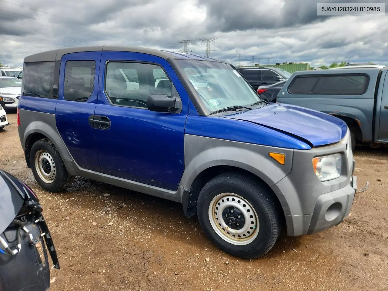 2004 Honda Element Lx VIN: 5J6YH28324L010985 Lot: 57581136