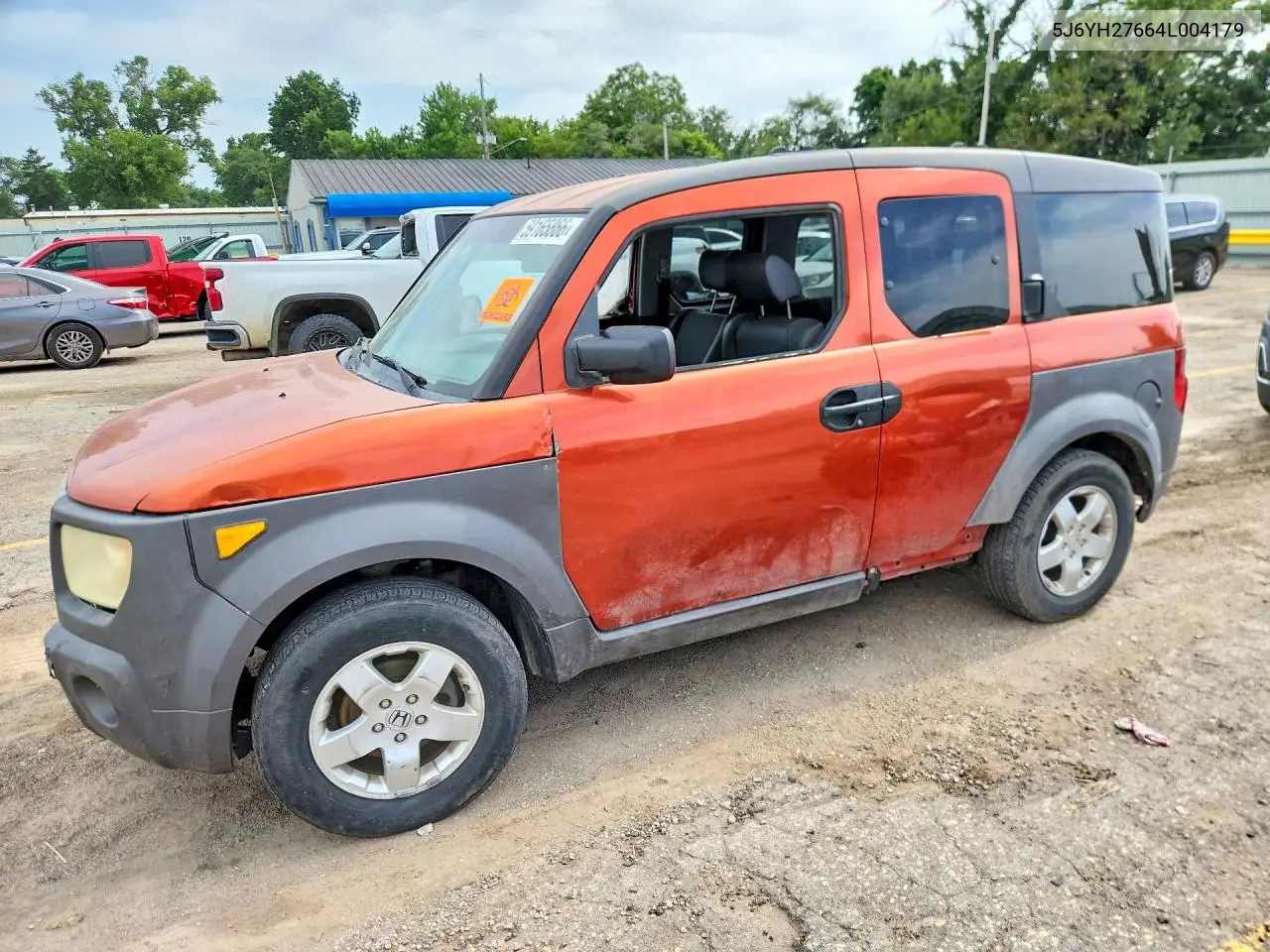 2004 Honda Element Ex VIN: 5J6YH27664L004179 Lot: 59165866