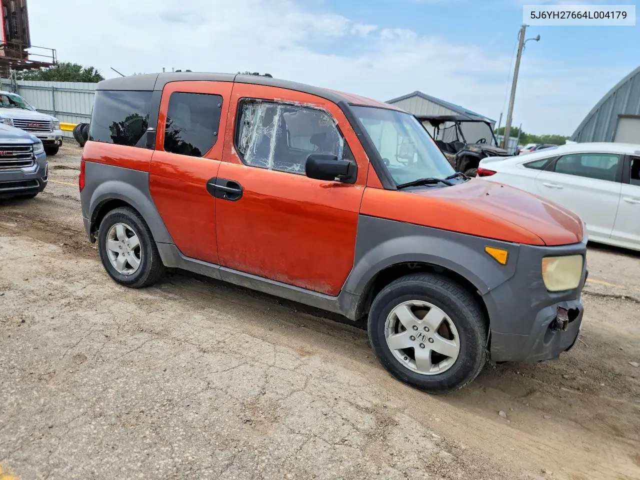 2004 Honda Element Ex VIN: 5J6YH27664L004179 Lot: 59165866