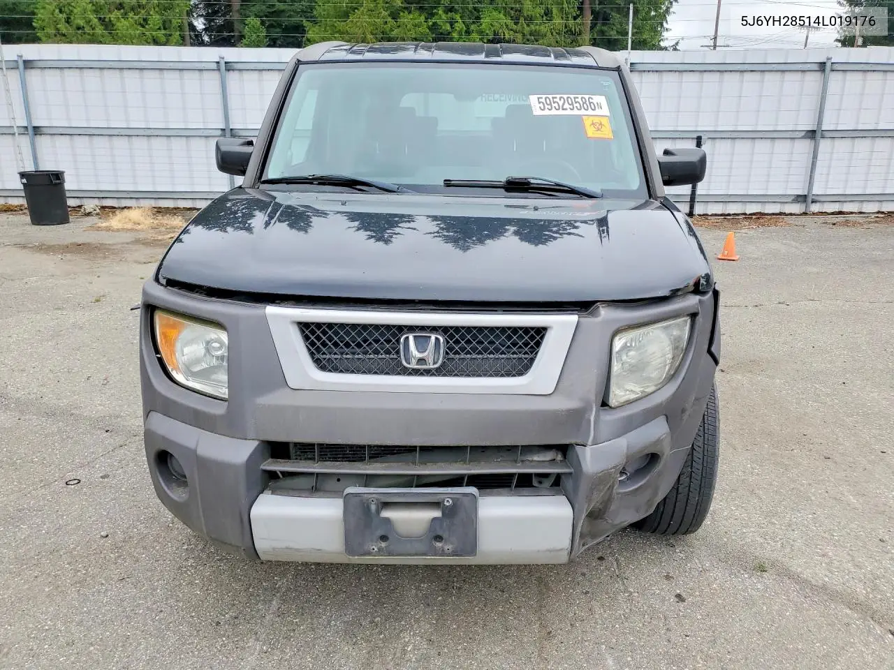 2004 Honda Element Ex VIN: 5J6YH28514L019176 Lot: 59529586