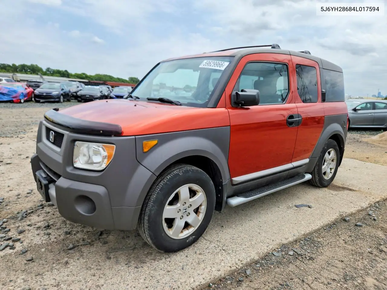 2004 Honda Element Ex VIN: 5J6YH28684L017594 Lot: 59629966