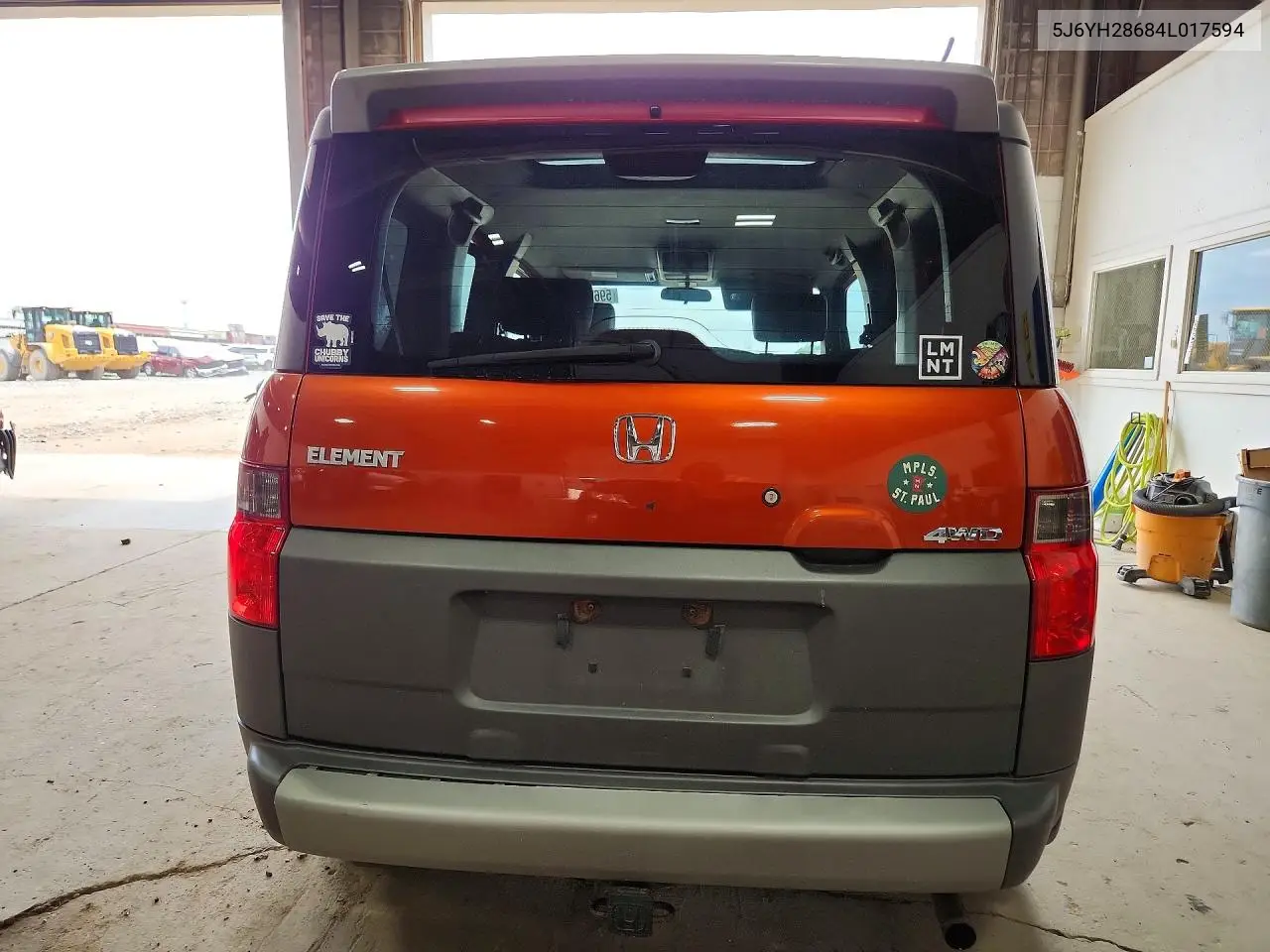 2004 Honda Element Ex VIN: 5J6YH28684L017594 Lot: 59629966