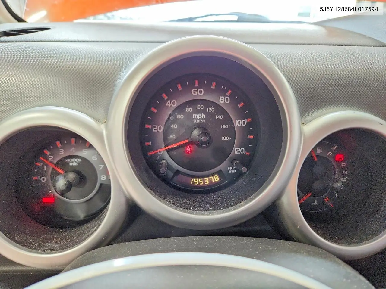 2004 Honda Element Ex VIN: 5J6YH28684L017594 Lot: 59629966
