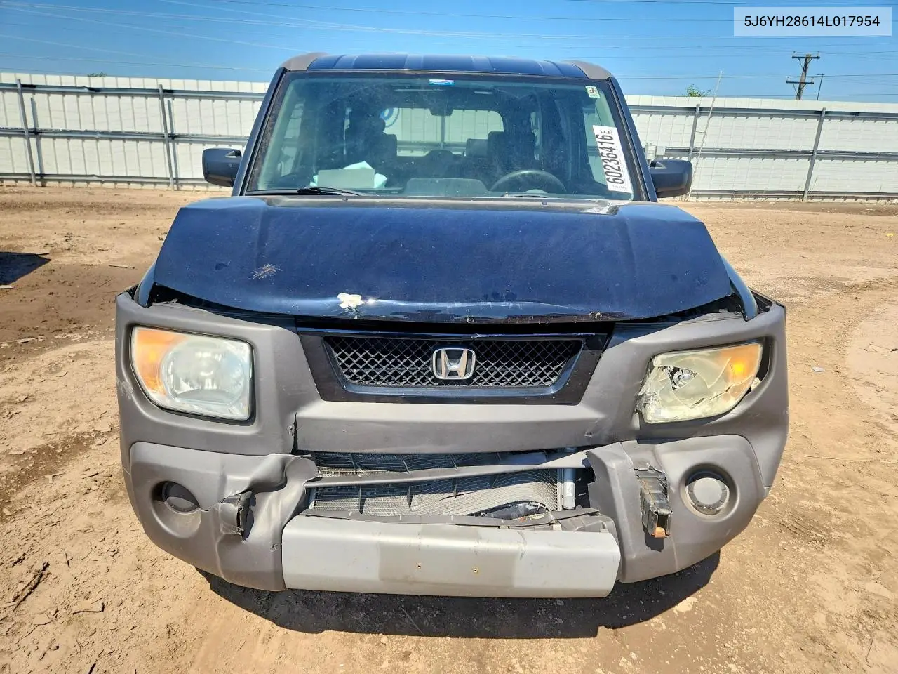 2004 Honda Element Ex VIN: 5J6YH28614L017954 Lot: 60236416