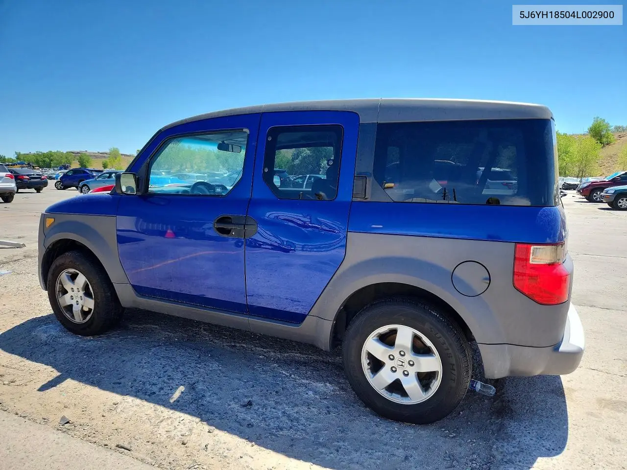 2004 Honda Element Ex VIN: 5J6YH18504L002900 Lot: 60853996