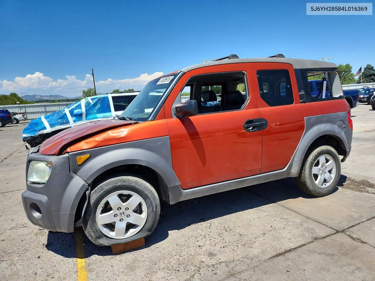 2004 Honda Element Ex VIN: 5J6YH28584L016369 Lot: 61038916