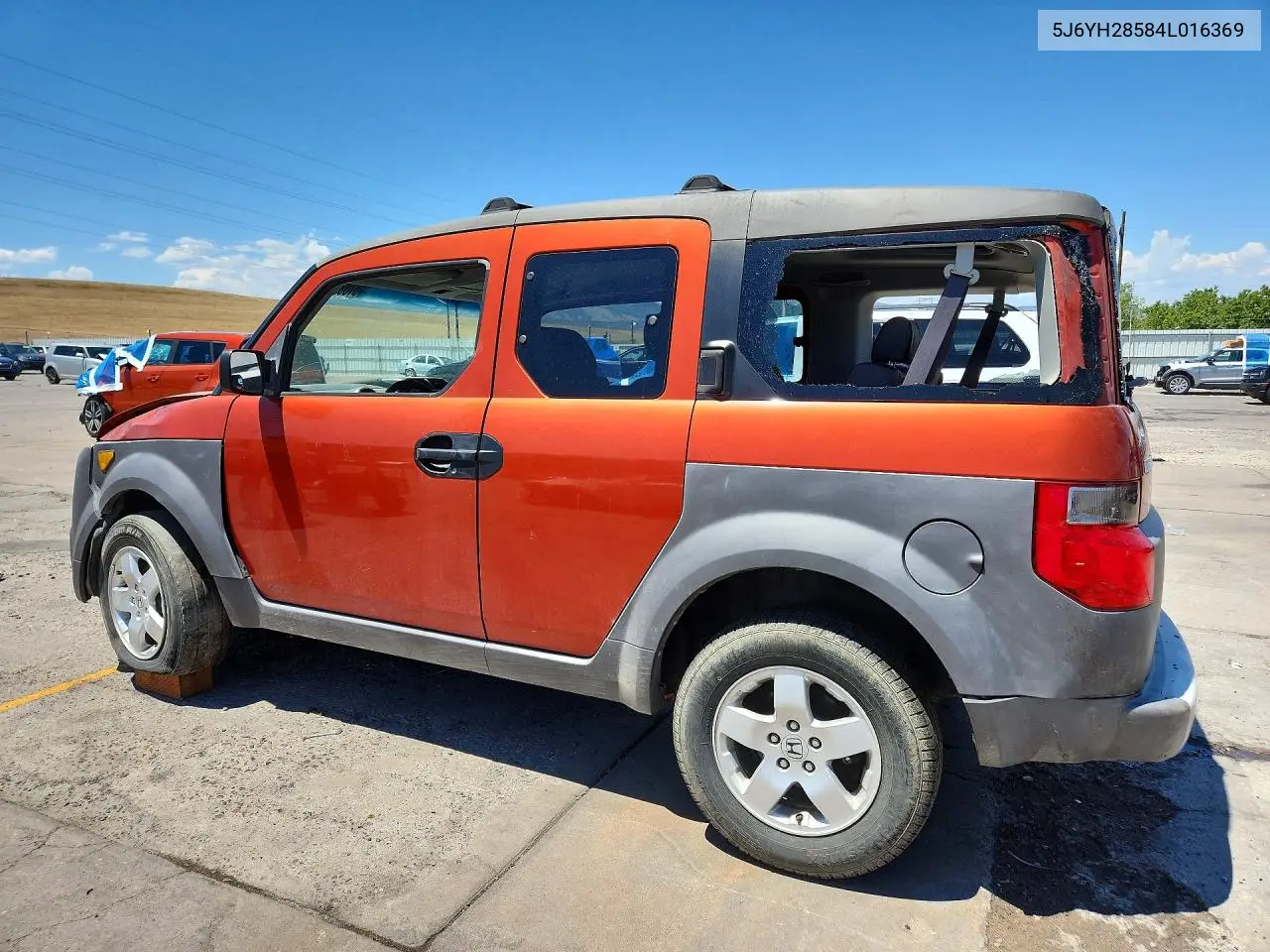 2004 Honda Element Ex VIN: 5J6YH28584L016369 Lot: 61038916