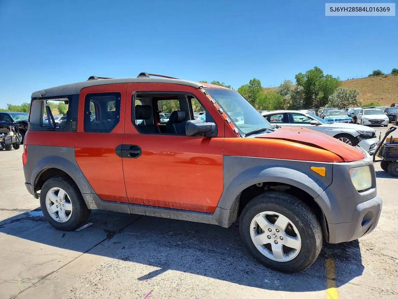 2004 Honda Element Ex VIN: 5J6YH28584L016369 Lot: 61038916