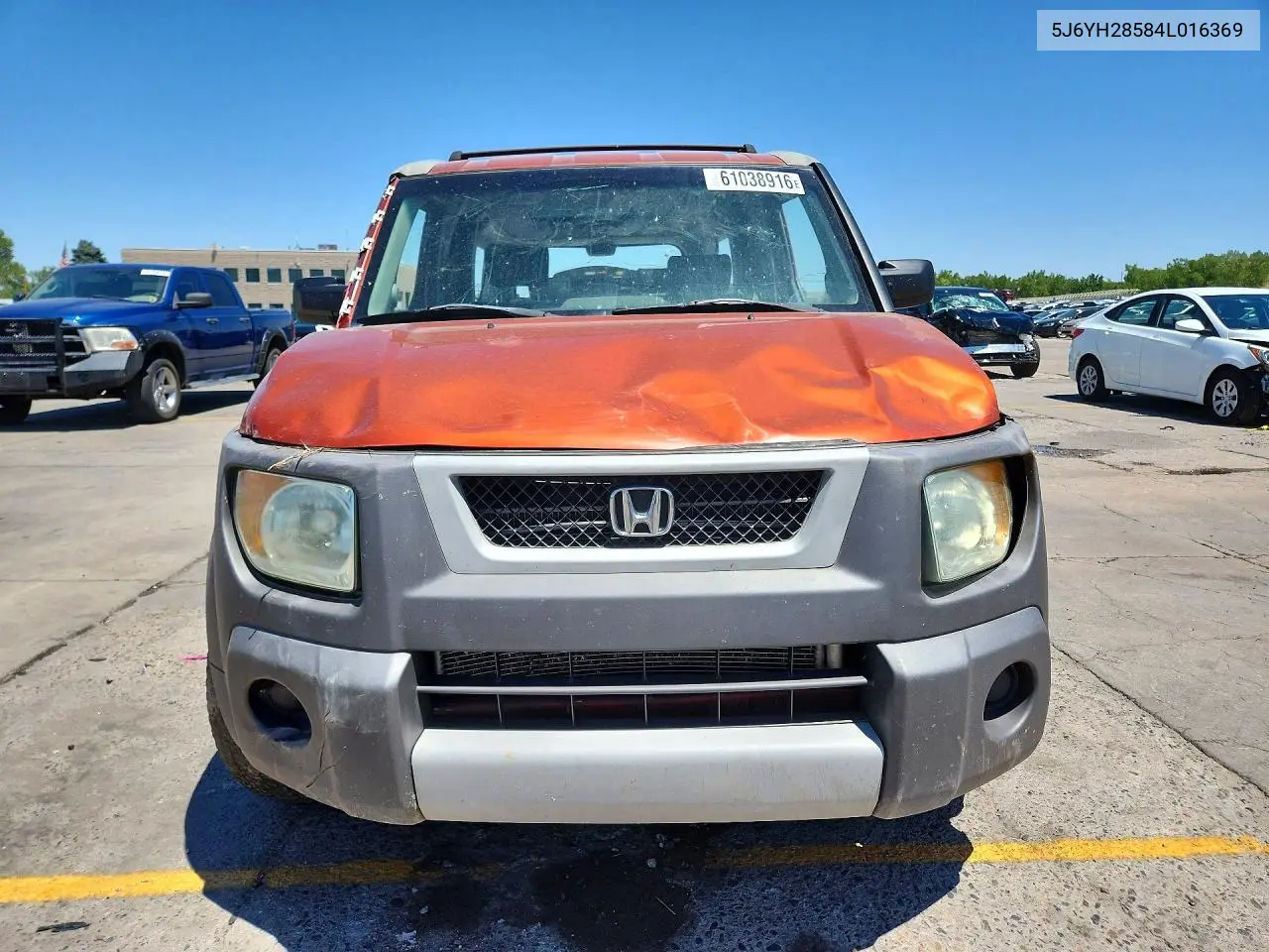 2004 Honda Element Ex VIN: 5J6YH28584L016369 Lot: 61038916